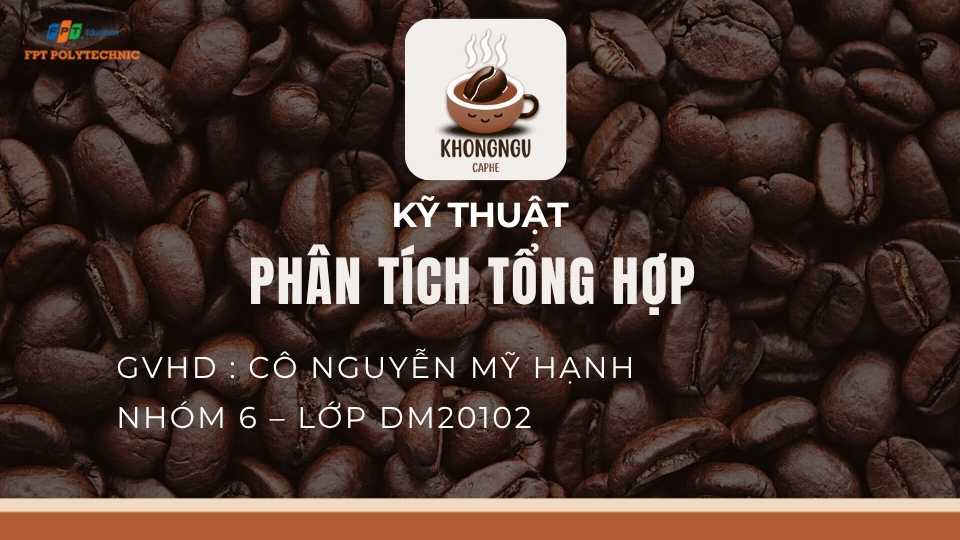 SLIDE KĨ THUẬT PHÂN TÍCH VÀ TÔNG HỢP MẪU 2