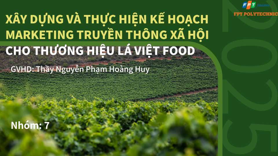 SLIDE MARKETING MẠNG XÃ HỘI MẪU 2