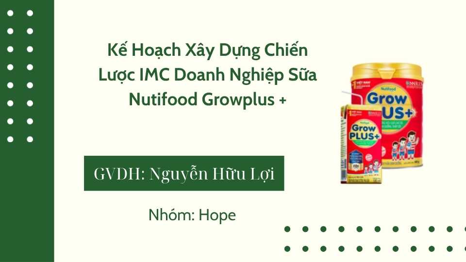 SLIDE TRUYỀN THÔNG MKT TÍCH HỢP MẪU 3