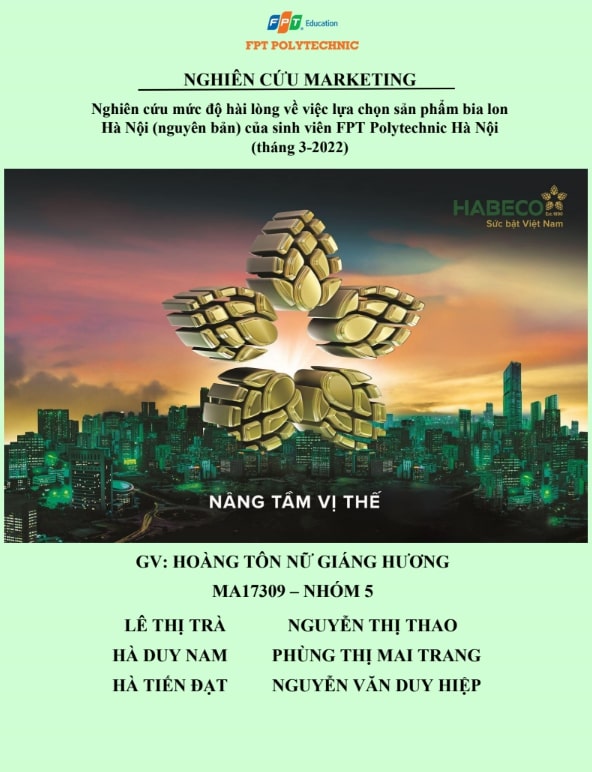 ASM NGHIÊN CỨU MARKETING MẪU 5