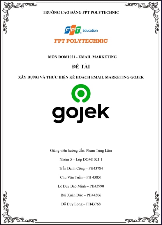 ASM EMAIL MARKETING MẪU 1