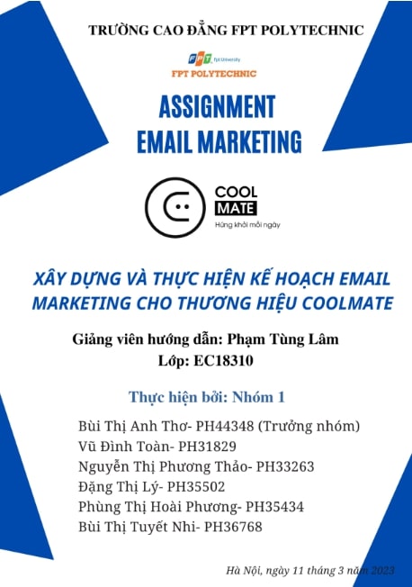 ASM EMAIL MARKETING MẪU 3