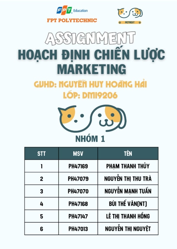 ASM HOẠCH ĐỊNH CHIẾN LƯỢC MẪU 5