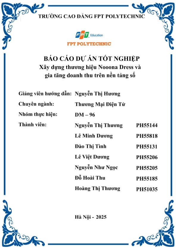 ASM DỰ ÁN TỐT NGHIỆP MẪU 2