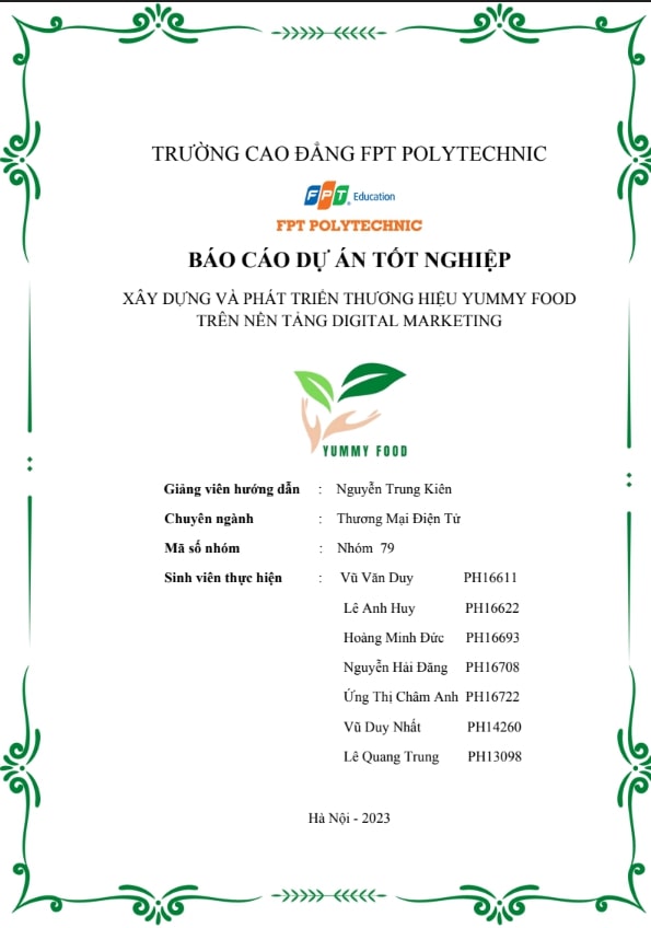 ASM DỰ ÁN TỐT NGHIỆP MẪU 3