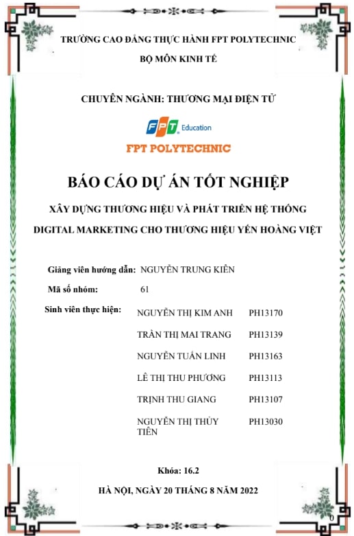 ASM DỰ ÁN TỐT NGHIỆP MẪU 4