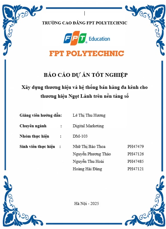 ASM DỰ ÁN TỐT NGHIỆP MẪU 5