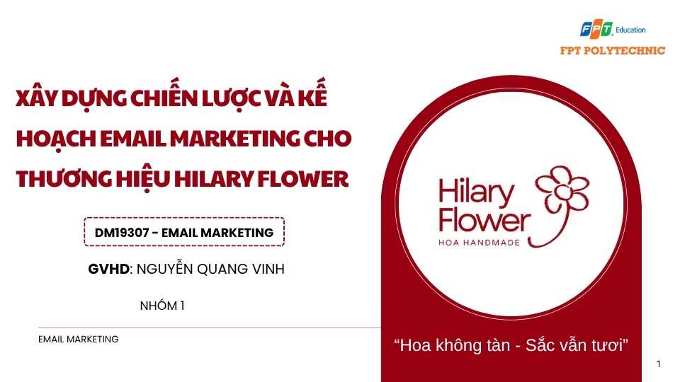 Slide Email Marketing Mẫu 1