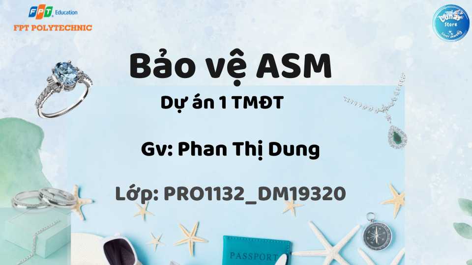 SLIDE DỰ ÁN 1 MẪU 1